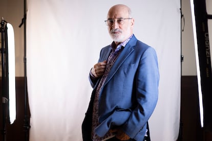 El escritor Fernando Aramburu en la FIL de Guadalajara en 2024.