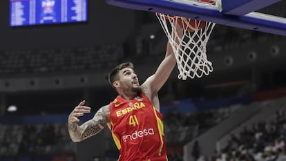 Juencho Hernangómez en el Mundial de baloncesto de 2023