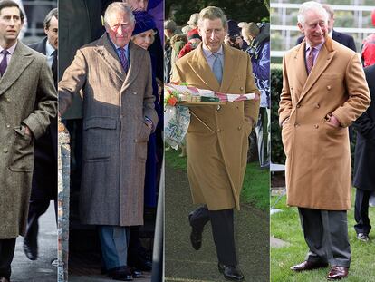 El curioso caso de los dos únicos abrigos que Carlos de Inglaterra viste desde 1985