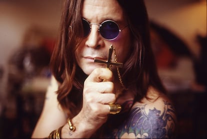 Ozzy Osbourne, fotografiado en Londres en 1991.