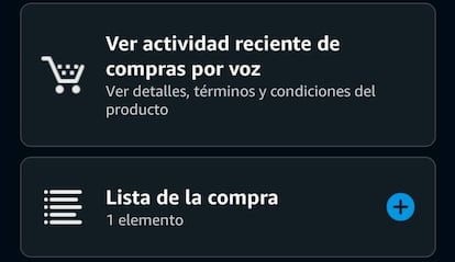 Lista compra Alexa