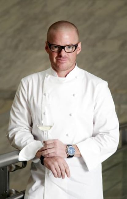Heston Blumenthal, fotografiado en Madrid Fusión.