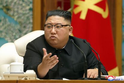 El líder norcoreano, Kim Jong Un, el 15 de noviembre.