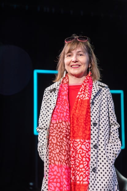 Eva María Méndez Rodríguez, directora del grupo de investigación OpenScience Lab, antes del Desayuno Tendencias en Madrid.