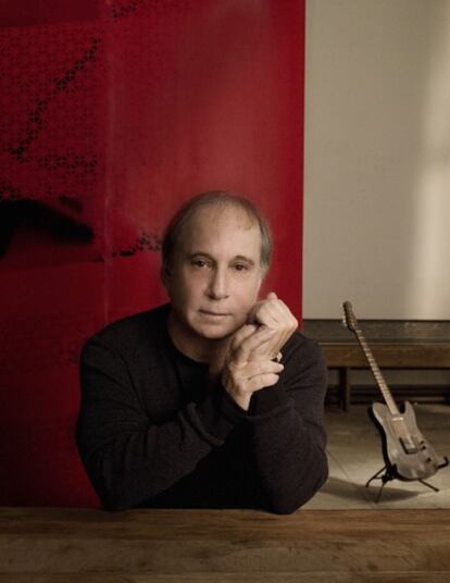 El cantante Paul Simon.