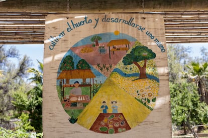 Huerta del Colegio Colonial de Pirque