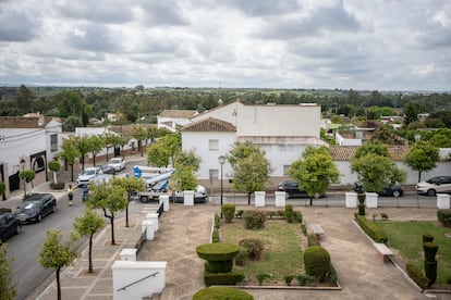 Una vista de Majarromaque desde el Ayuntamiento.