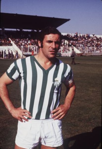 El jugador del Betis Antonio Ben&iacute;tez.