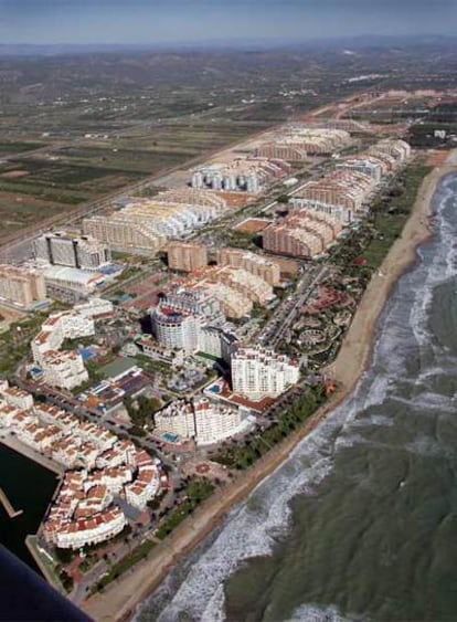 Marina d'Or, en el litoral de Castellón.