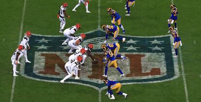 Un encuentro entre Los Angeles Rams y los Cincinnati Bengals.