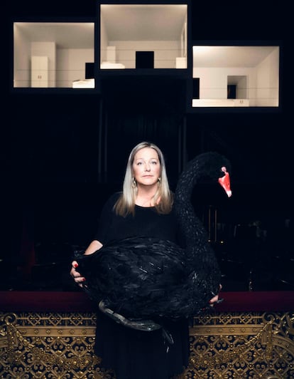 Katharina Wagner, fotografiada el pasado marzo en el Liceu de Barcelona.