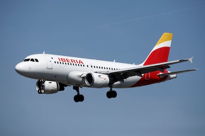 Un Airbus A319-100 de Iberia.