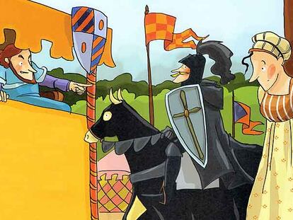 Dibujos de Cristina Picazo en <i>Ivanhoe.</i>