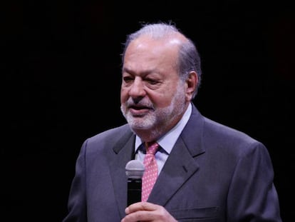 Carlos Slim, en una intervenci&oacute;n 