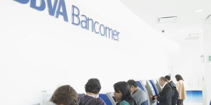Cajeros automáticos de BBVa Bancomer.