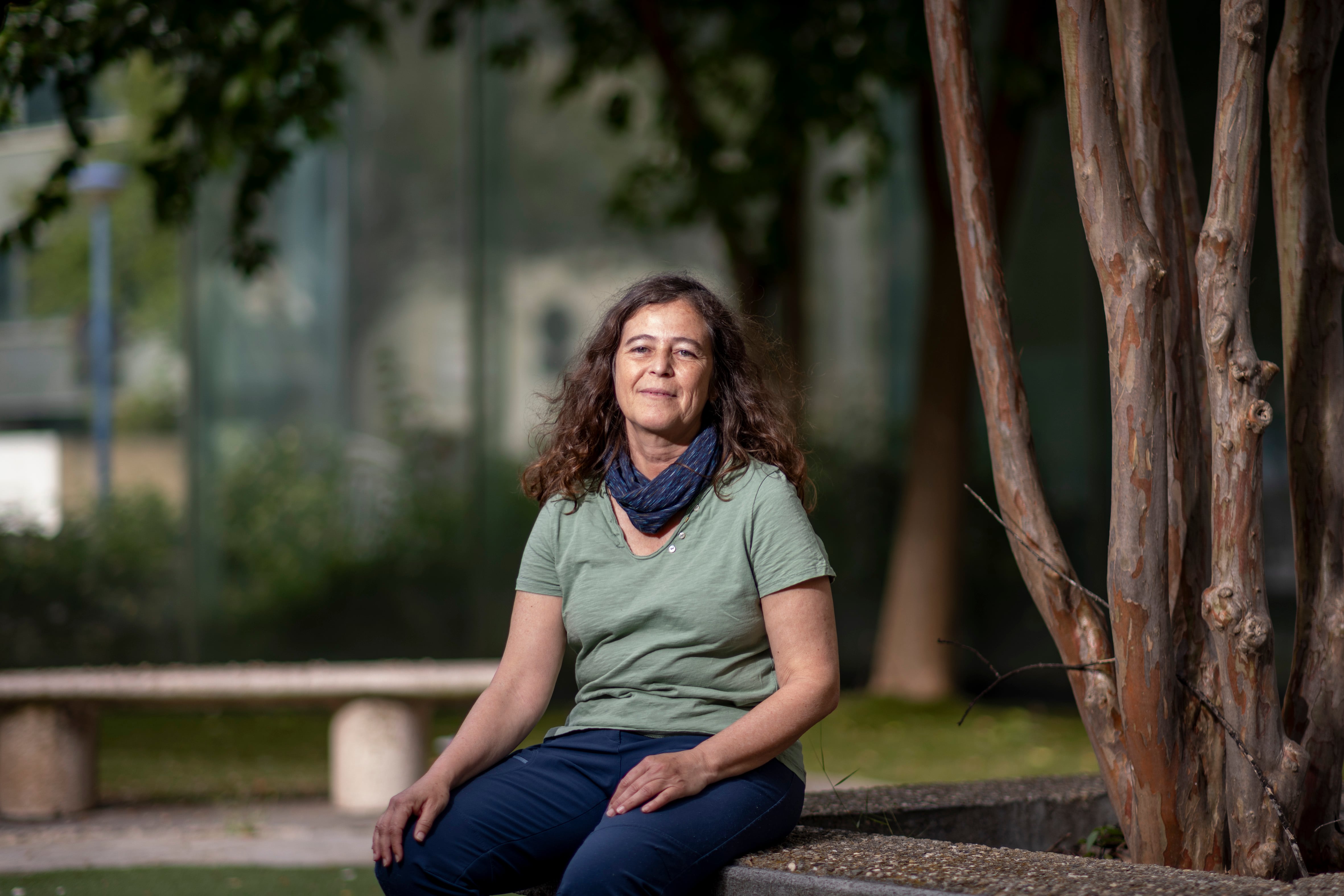 La bióloga botánica Rosario Velasco, este jueves en Sevilla.
