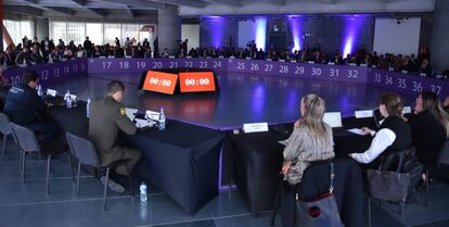 Vista general del evento: Desafíos de la Ciberseguridad, de PRISA Media, en Bogotá