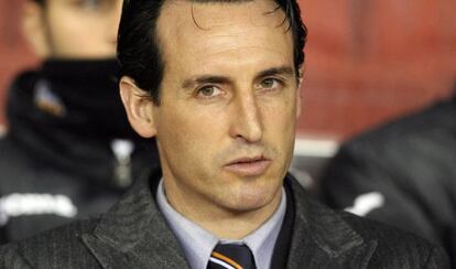 Emery, t&eacute;cnico del Valencia.