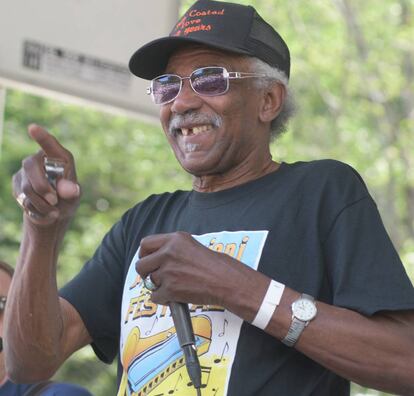 Lazy Lester en el Chicago Blues Festival 