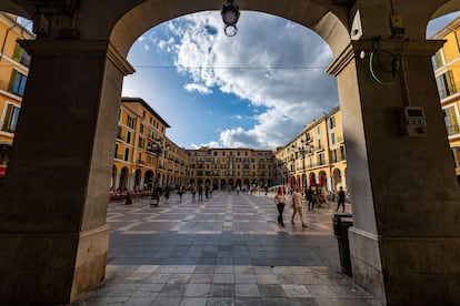 Plaza Major de Palma (Mallorca).