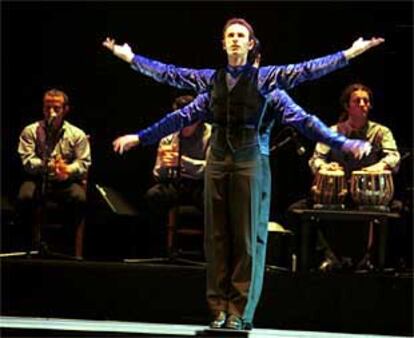 Representación de <b></b><i>Encuentros</i> en el Teatro Lope de Vega de Sevilla el pasado mes de marzo.