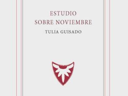 Portada de 'Estudio sobre noviembre'.