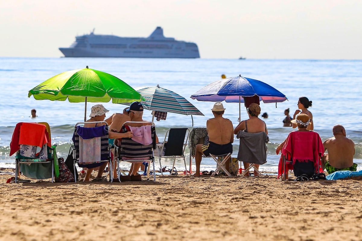 Temperaturas agradables en gran parte de España, con más de 30 ºC en el sur