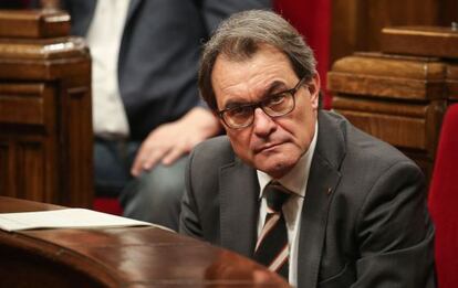 El presidente de la Generalitat, Artur Mas.