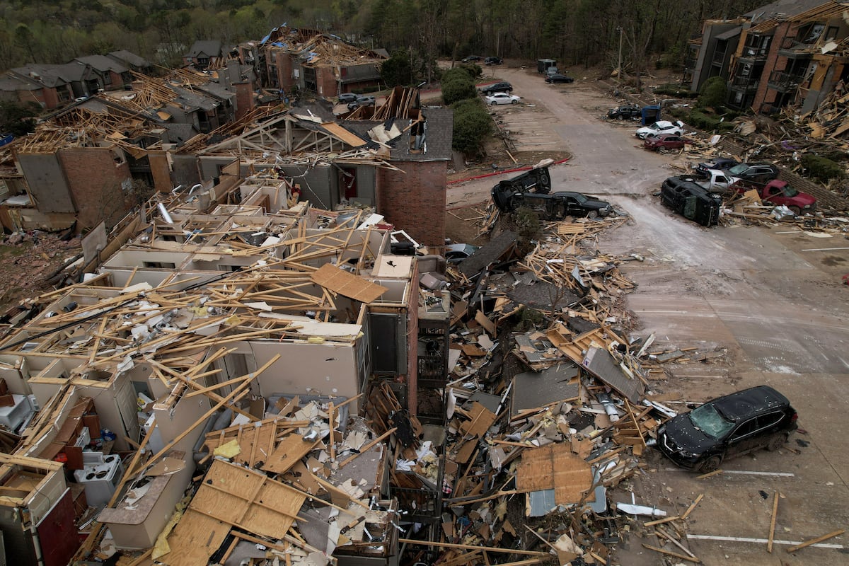 More severe weather forecast for battered South and Midwest | U.S. | EL ...