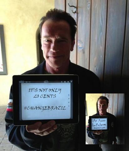 Arnold Schwarzenegger: La imagen original es de la página web reddit.com