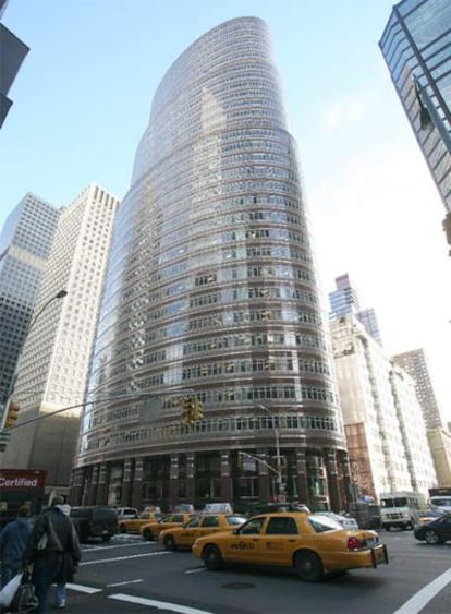 Edificio de Nueva York en el que se encuentran las oficinas Madoff.
