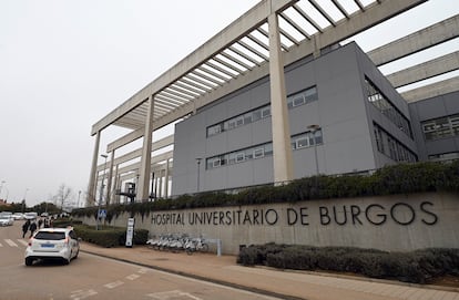 La fachada del Hospital Universitario de Burgos (HUBU).