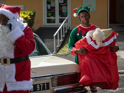 Una imagen del especial navideño de 'Crimen en el paraíso'.