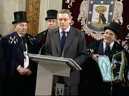 La crisis inspira el discurso de Carnaval de Gallardón