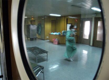 Planta 13, control D, del Hospital Militar Gómez Ulla.