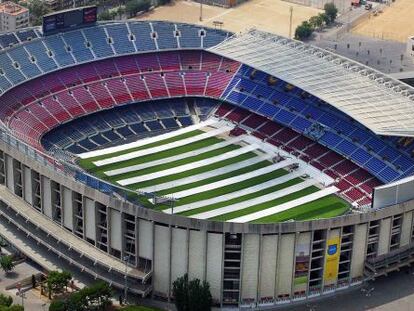 Viata aérea del Camp Nou.