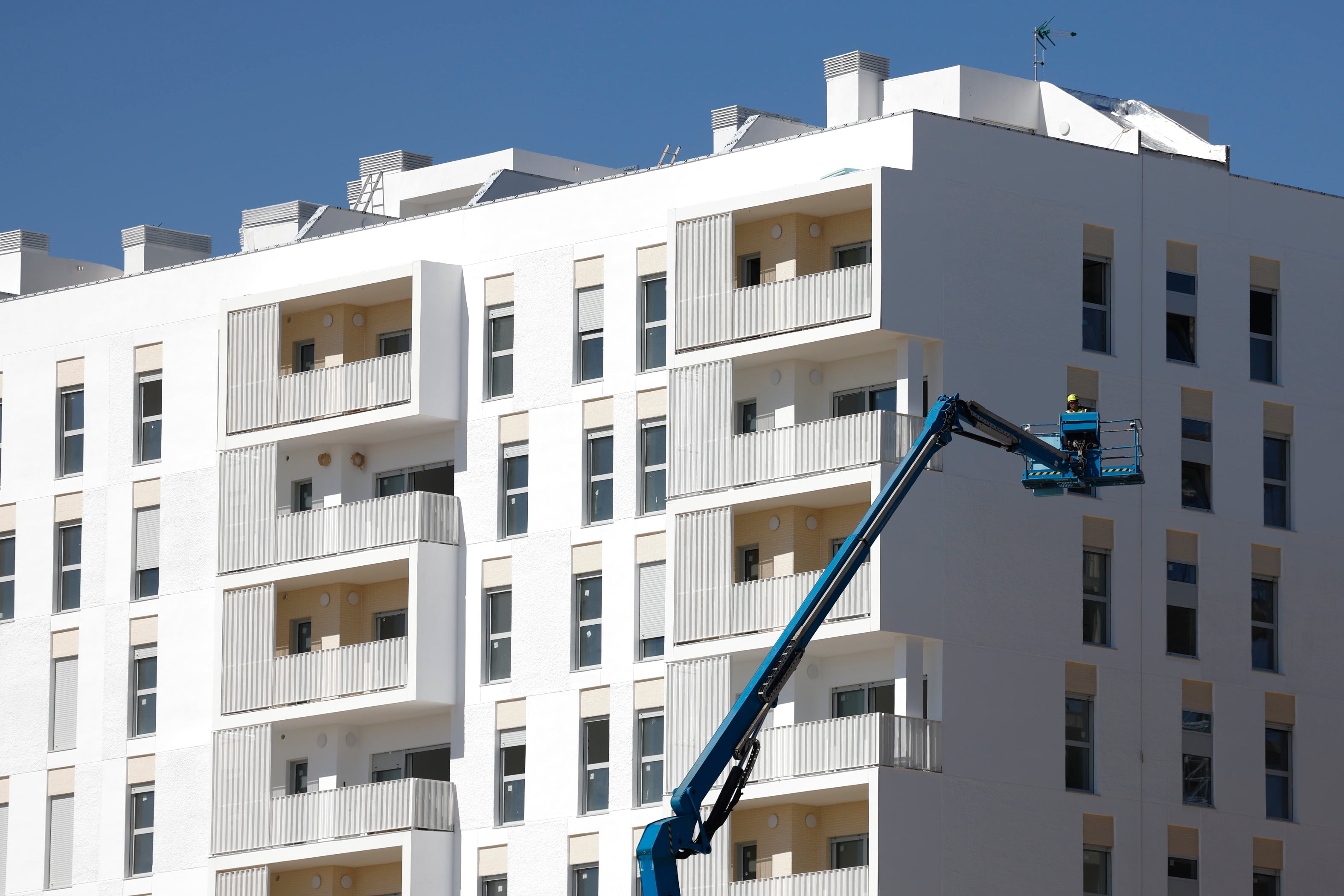 Viviendas de nueva construcción en Sevilla.