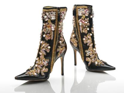 Botines de Dolce&amp;Gabbana de la colecci&oacute;n de 2000.