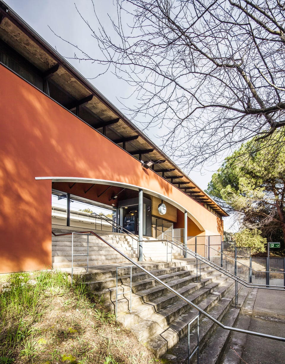 Estación de Bellaterra (Barcelona),1984.