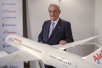 Juan Jos&eacute; Hidalgo, presidente de Air Europa.