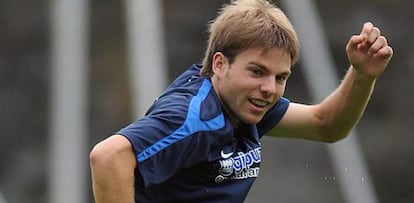 Asier Illarramendi en un entrenamiento