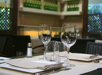 Comedor del restaurante madrileño El Oso.