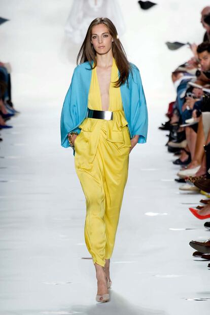 Mono a todo color de Diane Von Furstenberg.