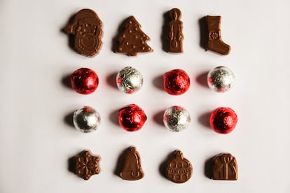 Calendarios de Adviento comestibles