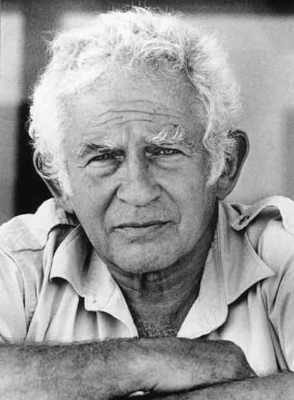 Norman Mailer (1923-2007, Nueva York), en 1989.