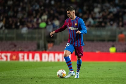 Ferran Torres, durante un encuentro de esta temporada.