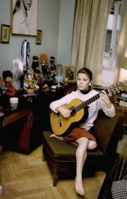 Pepa Flores, en su habitación en la casa de Goyanes.