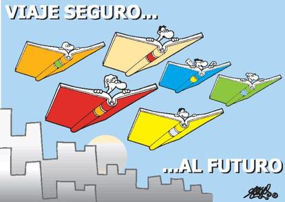 Ilustración de Forges para el Congreso Virtual de la Lengua.