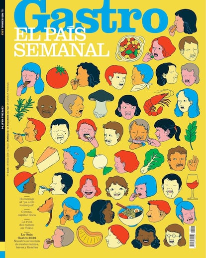 Portada del especial sobre gastronomía de EL PAÍS Semanal