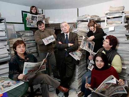 Trabajadores del diario rumano 'Noi in Spania' y del búlgaro 'Noba Dyma'